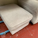 Armchair and footstool