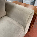 Armchair and footstool