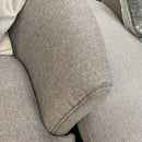 Corner sofa with chair and footstool