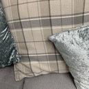 Corner sofa with chair and footstool