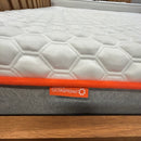 Double bed with memory foam mattress