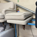 3 seater sofa and footstool