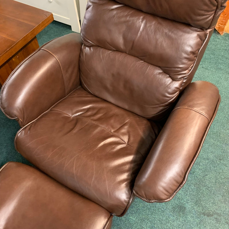 Armchair and footstool