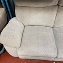 Manual reclining 2 seater and Chair