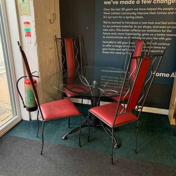 Table and chairs
