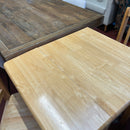 Extending table and chairs