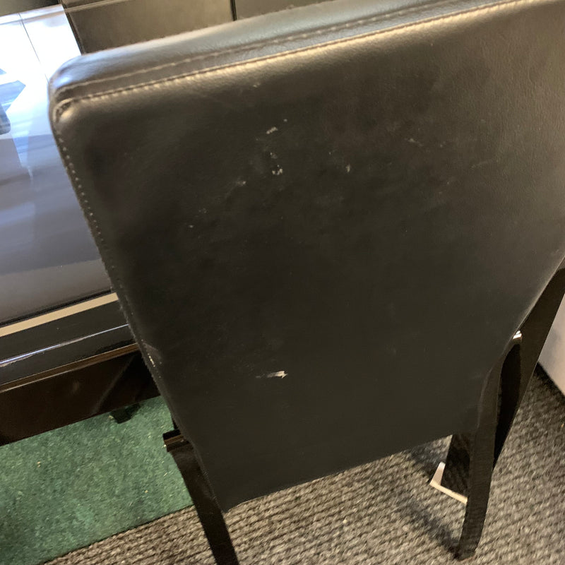 Extending table and chairs