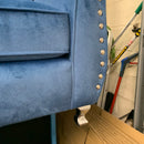 Armchair and footstool