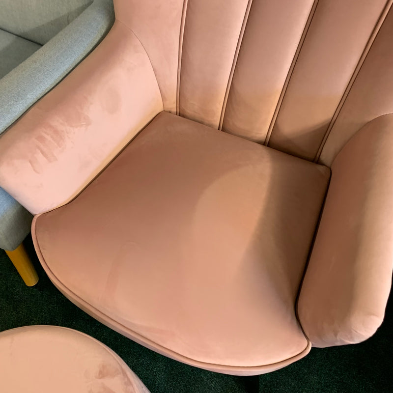 Armchair and stool