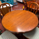 Extending table and chairs