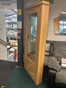 Corner display unit