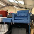 Armchair and footstool