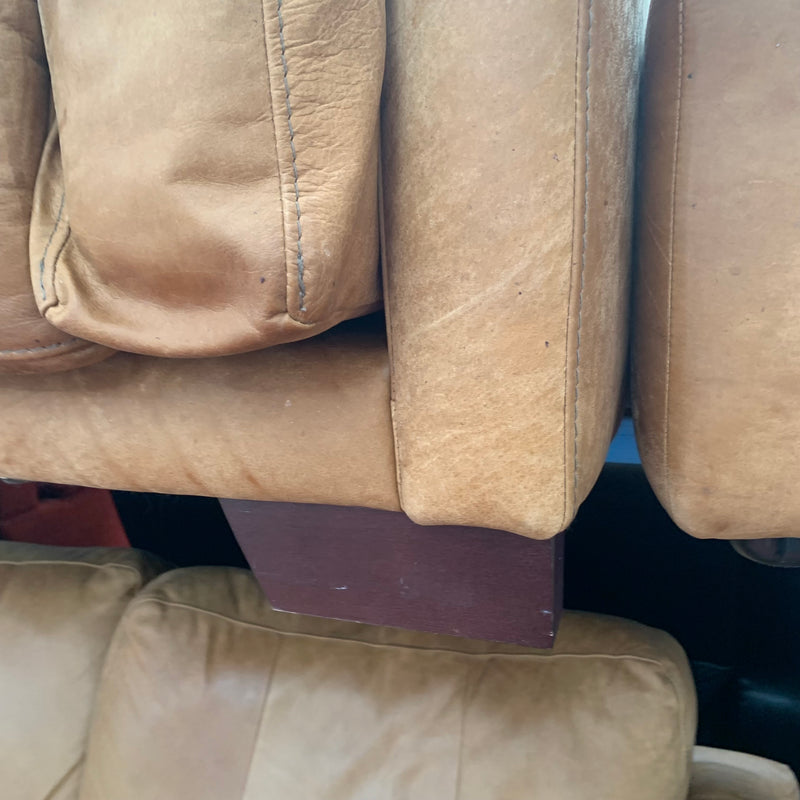 2 and 3 seater sofas with footstool