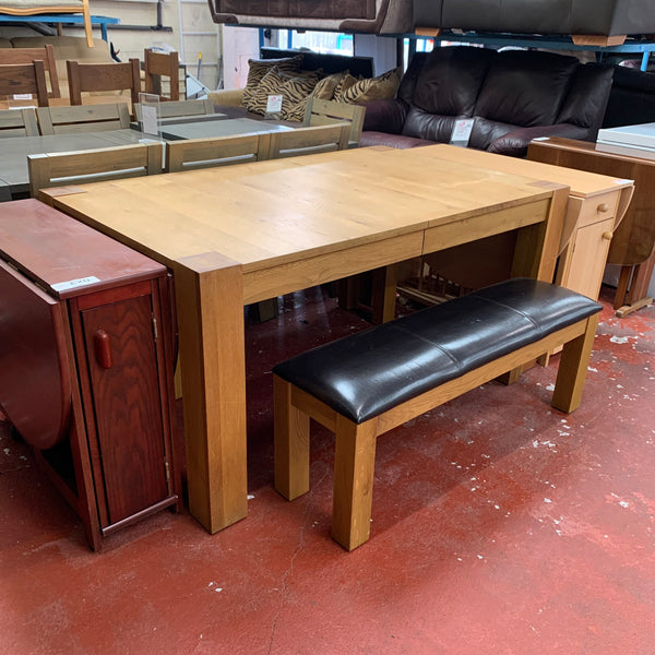 Table and benches
