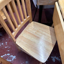 Extending table and chairs