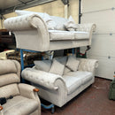 2x 3 seater sofas