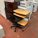 Desk and chair