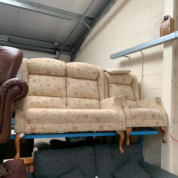 2 seater sofa and armchair