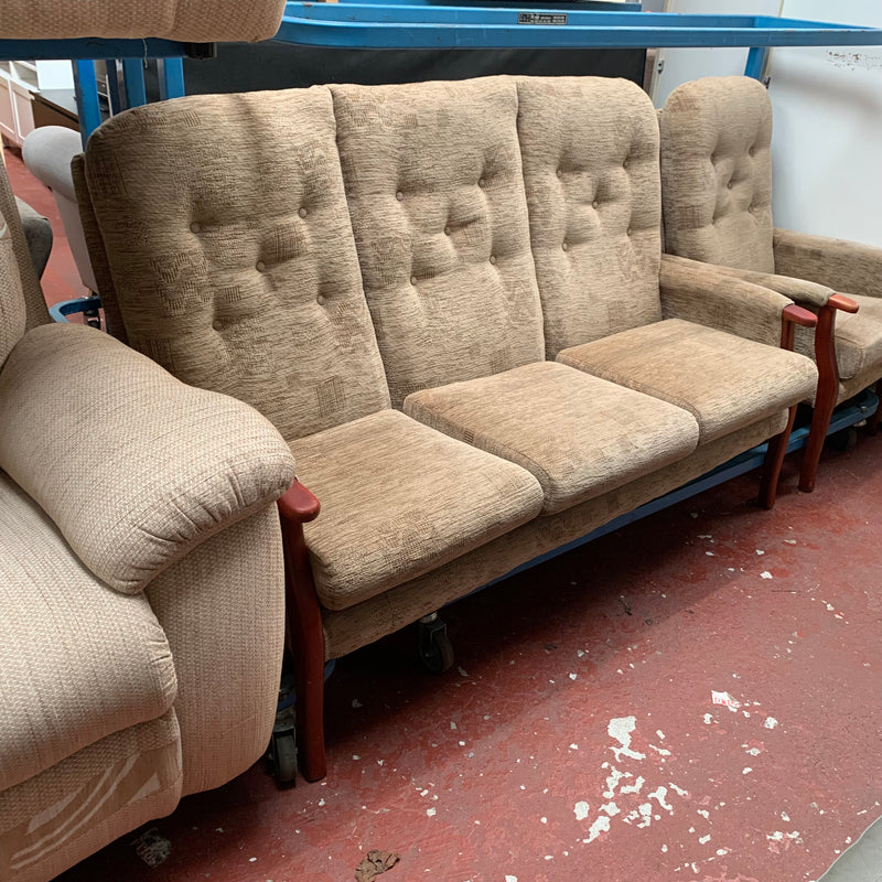 3 seater sofa and armchair
