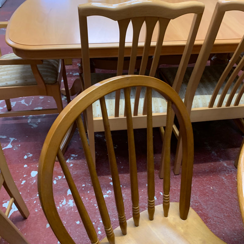 Table and chairs