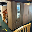 Triple wardrobe