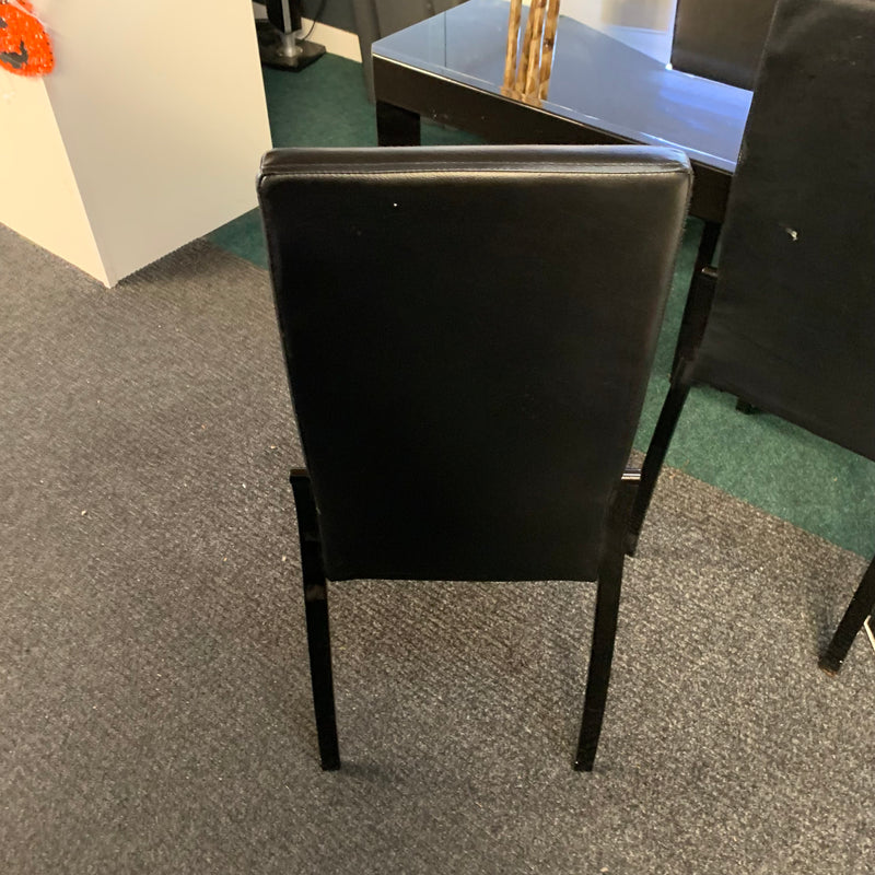Extending table and chairs