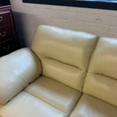 2 seater sofa and footstool