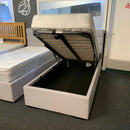 Single ottoman bed