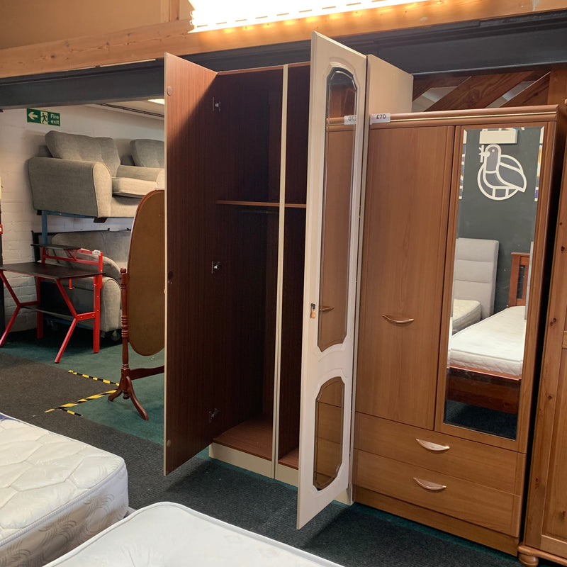 Double wardrobe