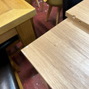 Extending table and chairs