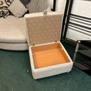 DFS cuddle chair and footstool