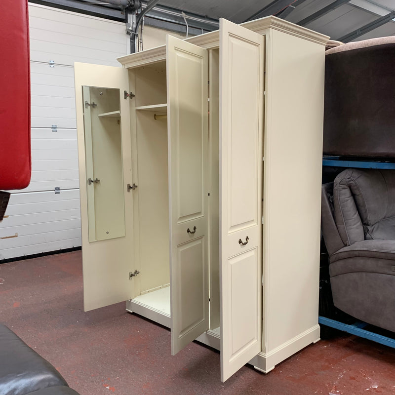 Triple wardrobe