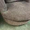 Curved sofa and cuddle chair