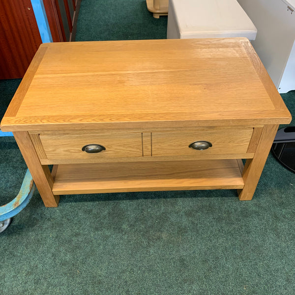 Oak coffee table