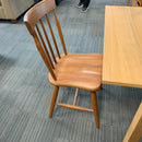 Extending table and chairs