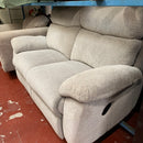 Manual reclining 2 seater and Chair