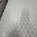 Double bed with memory foam mattress