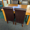 Extending table and chairs