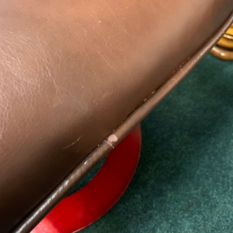 Armchair and footstool