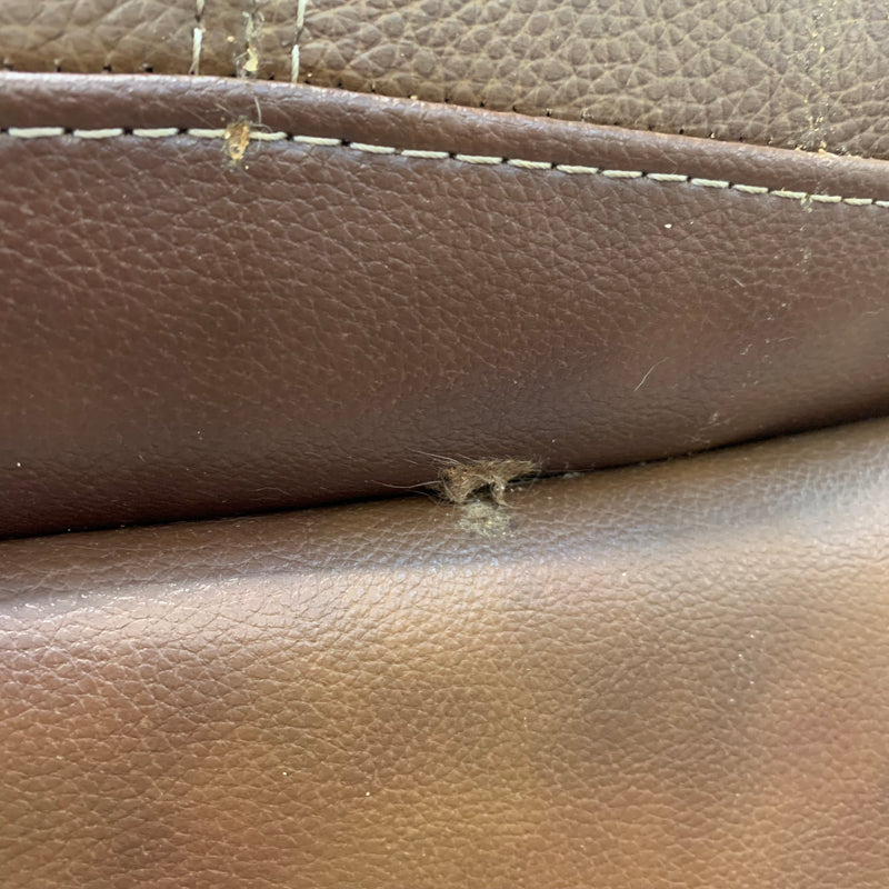 2 seater sofa and footstool