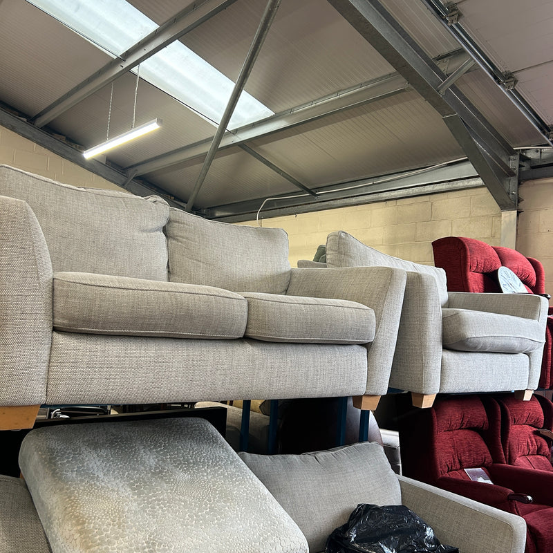 Two seater and Armchair