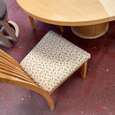 Extending table and chairs
