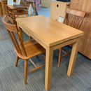 Extending table and chairs