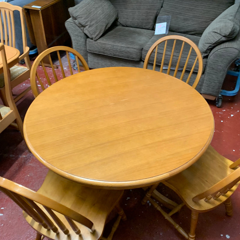 Table and chairs