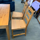 Table and chairs