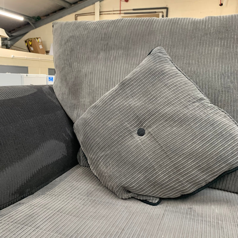 L shaped sofa and armchair