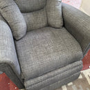 Rise and recliner armchair