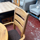 Extending table and chairs