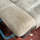 2x 2 seater recliner sofas