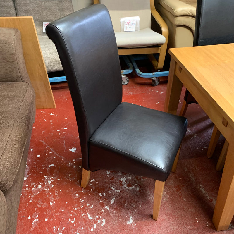Extending table and chairs